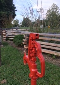 red faucet